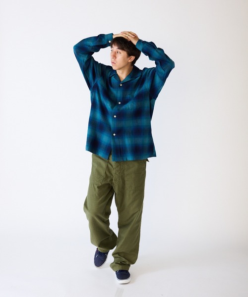 orSlow(オアスロウ)の「orSlow/オアスロウ VINTAGE FIT FATIGUE PANTS ヴィンテージフィット ファティーグパンツ ベイカーパンツ ワーク アメカジ 2026年秋冬 秋服(その他パンツ・メンズ・オリーブ・2/3/4)」の10枚目の写真