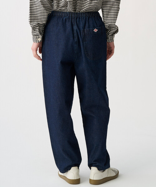 DANTON（ダントン）の「Women's Denim Easy Pants（デニムパンツ・レディース・ダークインディゴブルー・38/36）」の6枚目の写真