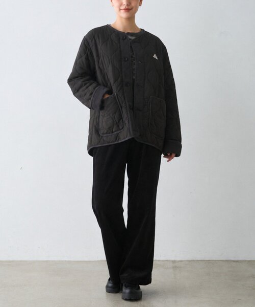 GEVACO(ゲバコ)の「【GEVACO】キルティングショートJKT(ブルゾン・メンズ・カーキ/ブラック・LARGE/MEDIUM)」の15枚目の写真