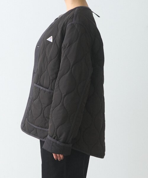GEVACO(ゲバコ)の「【GEVACO】キルティングショートJKT(ブルゾン・メンズ・カーキ/ブラック・LARGE/MEDIUM)」の5枚目の写真