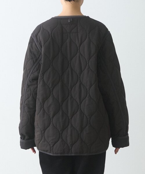 GEVACO(ゲバコ)の「【GEVACO】キルティングショートJKT(ブルゾン・メンズ・カーキ/ブラック・LARGE/MEDIUM)」の6枚目の写真