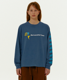 TEKET（テケット）の「CT Twist L/S Tee Blue（Tシャツ/カットソー）」