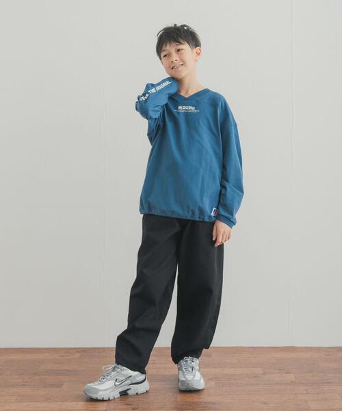 URBAN RESEARCH DOORS(アーバンリサーチドアーズ)の「『150サイズ』バレルパンツ(KIDS)(デニムパンツ・キッズ・ブラック/インディゴブルー・150)」の7枚目の写真