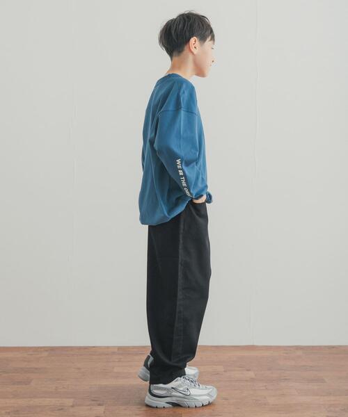 URBAN RESEARCH DOORS(アーバンリサーチドアーズ)の「『150サイズ』バレルパンツ(KIDS)(デニムパンツ・キッズ・ブラック/インディゴブルー・150)」の8枚目の写真