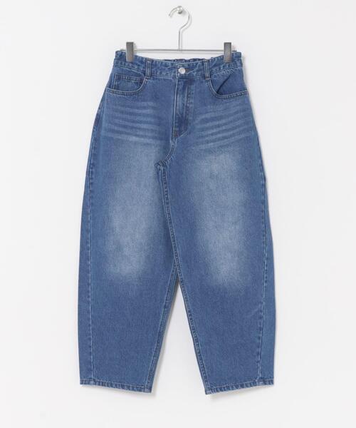 URBAN RESEARCH DOORS(アーバンリサーチドアーズ)の「『150サイズ』バレルパンツ(KIDS)(デニムパンツ・キッズ・ブラック/インディゴブルー・150)」の18枚目の写真