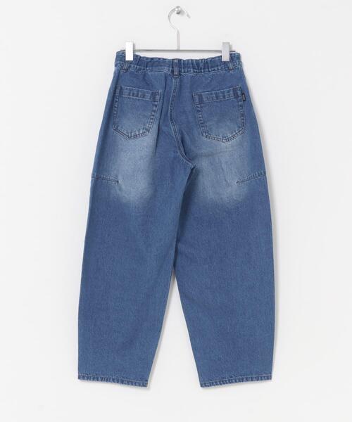 URBAN RESEARCH DOORS(アーバンリサーチドアーズ)の「『150サイズ』バレルパンツ(KIDS)(デニムパンツ・キッズ・ブラック/インディゴブルー・150)」の22枚目の写真