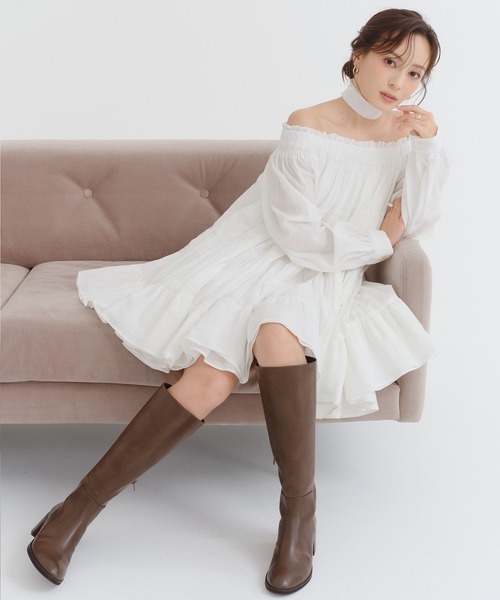 anuans(アニュアンス)の「ジョッキーロングブーツ(ブーツ・レディース・ブラウン/ブラック・MEDIUM/SMALL/LARGE)」の9枚目の写真