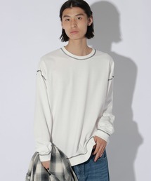 LAKOLE（ラコレ）の「ステッチミニ裏毛ロンT / 1068080（Tシャツ/カットソー）」