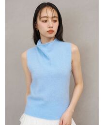 SNIDEL | 【HIGH QUALITY】ウールミンクノースリプルオーバー(Tシャツ/カットソー)