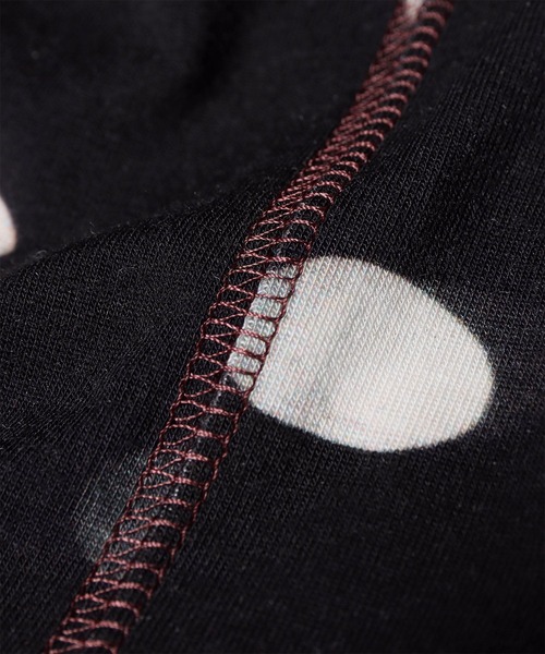 Paul Smith(ポールスミス)の「ウィメンズ "Shadow Polka" ハイネックトップス / 265320 148V(Tシャツ/カットソー・レディース・ブラック・MEDIUM)」の3枚目の写真