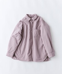 中綿入りオーバーシャツ
