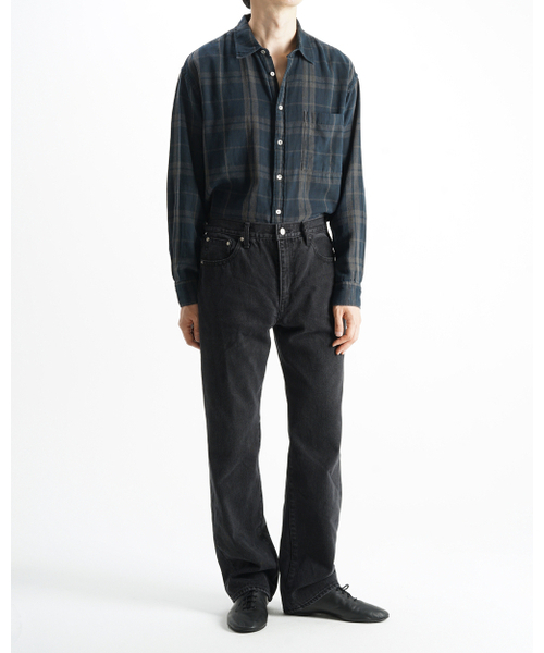 POKER FACE（ポーカーフェイス）の「REMAKE DYED DOUBLE FACE SHIRTS CHECK STRIPE (JAPAN FABRIC)（シャツ/ブラウス・メンズ・その他・44/46/48）」の3枚目の写真
