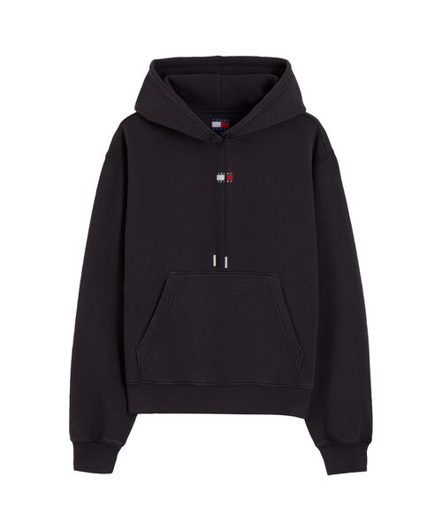 tommy jeans（トミー ジーンズ）の「【オンライン限定】バッジフーディ―（スウェット・レディース・ホワイト/ブラック・SMALL/MEDIUM/X-SMALL）」の6枚目の写真