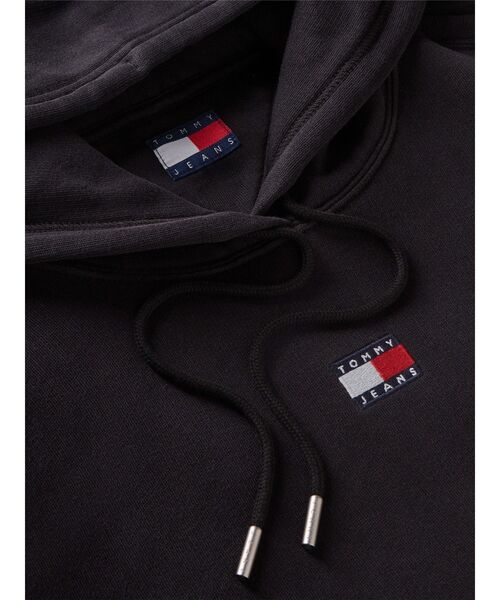 tommy jeans（トミー ジーンズ）の「【オンライン限定】バッジフーディ―（スウェット・レディース・ホワイト/ブラック・SMALL/MEDIUM/X-SMALL）」の7枚目の写真