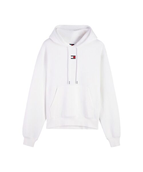 tommy jeans（トミー ジーンズ）の「【オンライン限定】バッジフーディ―（スウェット・レディース・ホワイト/ブラック・SMALL/MEDIUM/X-SMALL）」の11枚目の写真