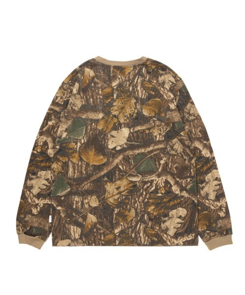 STYLISE（スタイライズ）の「【ROTTWEILER】R9 CAMO LS TEE / カモ [RW26A0620]（Tシャツ/カットソー・メンズ・カーキ・L/M）」の4枚目の写真