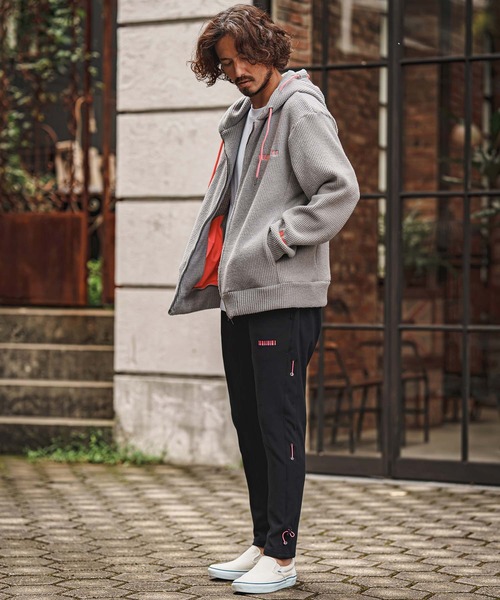 felkod(フィルコッド)の「mp15495- Back Fleece Easy Pants バックフリースイージーパンツ(F26F140)(その他パンツ・メンズ・ブラック/トップグレー・L/M/S)」の7枚目の写真