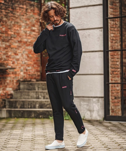 felkod(フィルコッド)の「mp15495- Back Fleece Easy Pants バックフリースイージーパンツ(F26F140)(その他パンツ・メンズ・ブラック/トップグレー・L/M/S)」の9枚目の写真