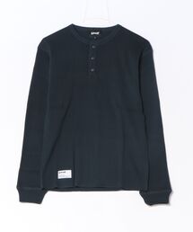 Schott（ショット）の「Schott- ARMY RIB HENLEY LSTEE（Tシャツ/カットソー）」