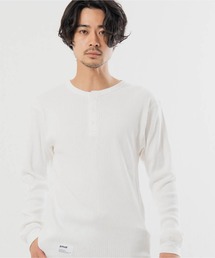 Schott- ARMY RIB HENLEY LSTEE