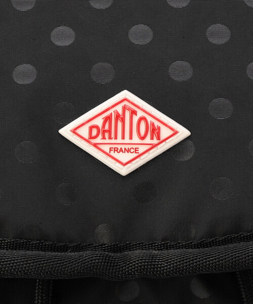 DANTON（ダントン）の「DANTON × eunoia | ドットサテン 中綿バッグ（バックパック/リュック・レディース・ブラック・-）」の8枚目の写真