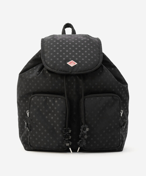 DANTON（ダントン）の「DANTON × eunoia | ドットサテン 中綿バッグ（バックパック/リュック・レディース・ブラック・-）」の10枚目の写真