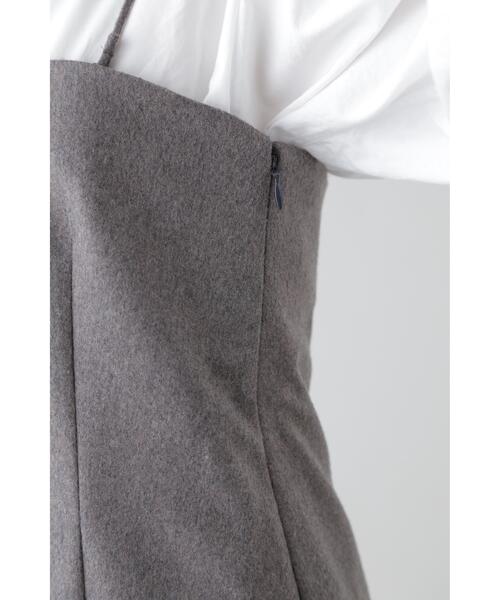 YLEVE(イレーヴ)の「YLEVE / WOOL CHAMBRAY FLANNEL OP(ワンピース・レディース・ベージュ・2/0/1)」の20枚目の写真