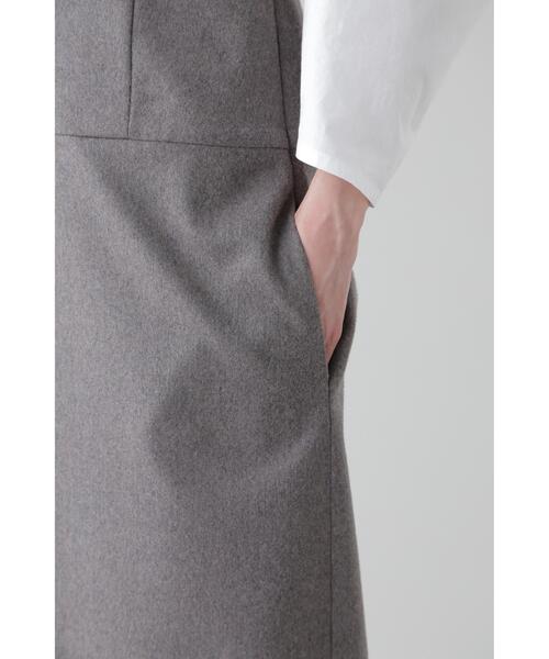 YLEVE(イレーヴ)の「YLEVE / WOOL CHAMBRAY FLANNEL OP(ワンピース・レディース・ベージュ・2/0/1)」の21枚目の写真
