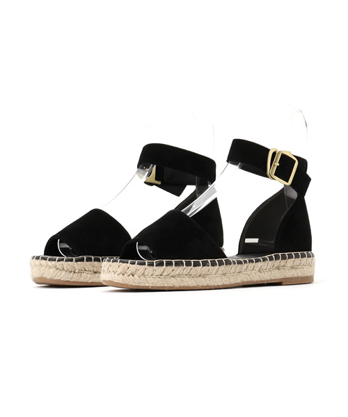 MOUSSY（マウジー）の「JUTE STRAP SANDALS（サンダル・レディース・ボルドー/ベージュ/ブラック・MEDIUM/LARGE/SMALL）」の2枚目の写真