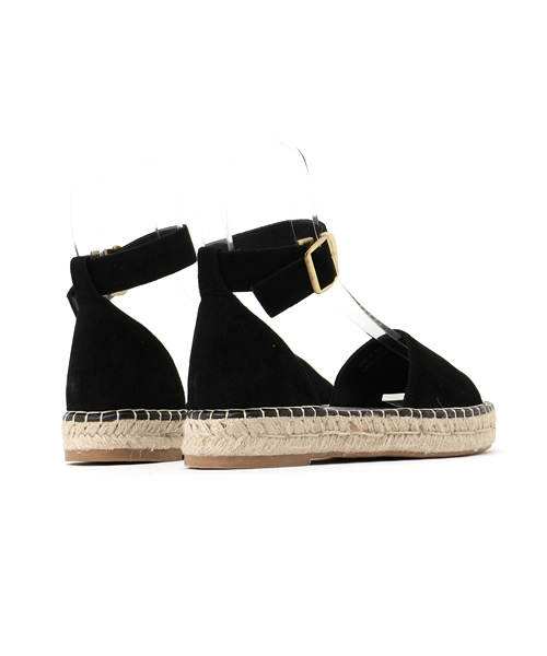 MOUSSY（マウジー）の「JUTE STRAP SANDALS（サンダル・レディース・ボルドー/ベージュ/ブラック・MEDIUM/LARGE/SMALL）」の6枚目の写真