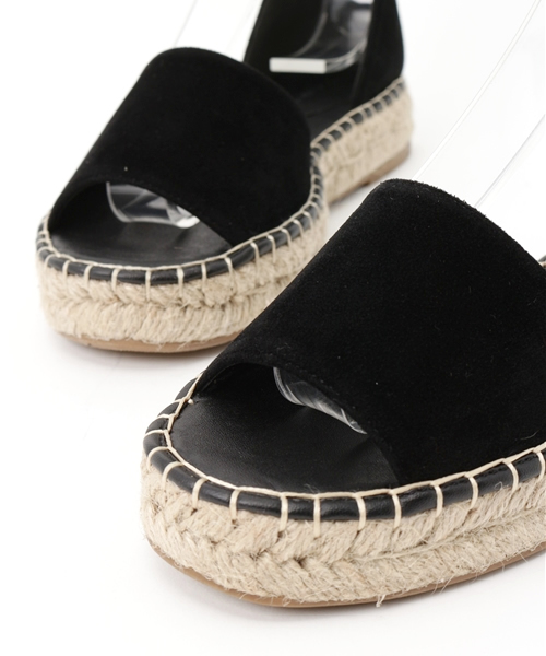 MOUSSY（マウジー）の「JUTE STRAP SANDALS（サンダル・レディース・ボルドー/ベージュ/ブラック・MEDIUM/LARGE/SMALL）」の7枚目の写真