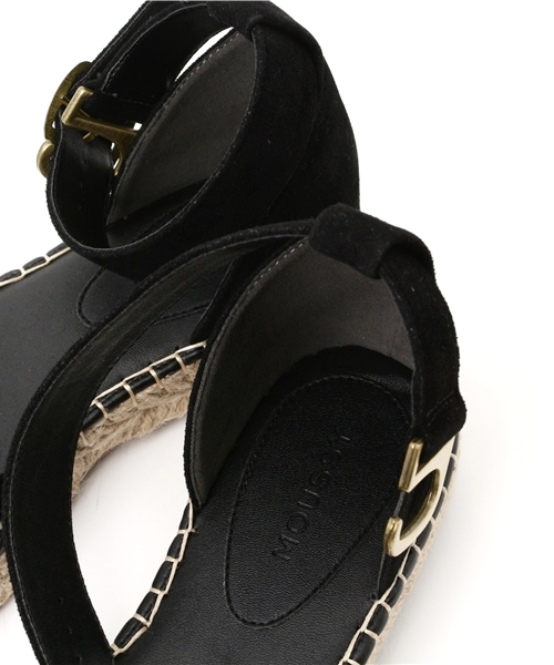 MOUSSY（マウジー）の「JUTE STRAP SANDALS（サンダル・レディース・ボルドー/ベージュ/ブラック・MEDIUM/LARGE/SMALL）」の9枚目の写真