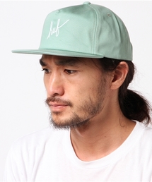 ONSPOTZ | HUF SNAPBACK CAP SCRIPT SAGE(キャップ)
