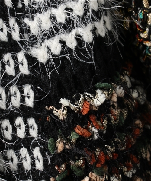 Desigual（デシグアル）の「「Desigual/デシグアル」ニット（カーディガン/ボレロ・レディース・ブラック系その他・LARGE/X-SMALL/SMALL/MEDIUM/X-LARGE）」の8枚目の写真