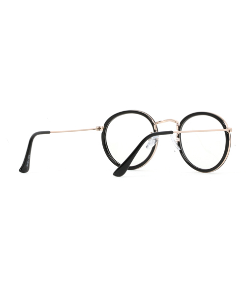 PUNYUS（プニュズ）の「ラウンドメガネ（サングラス・レディース・ブラック/その他1・FREE）」の4枚目の写真