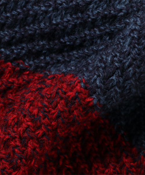 GGD SELECT（ジージーディー セレクト）の「手編み風ﾐｯｸｽﾏﾌﾗｰ