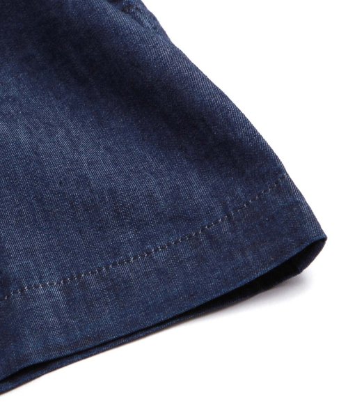 apres les cours(アプレレクール)の「コートワンピース(ワンピース・キッズ・ネイビー/ストライプ/ピンク・90/120/80/140/100/130/110)」の16枚目の写真