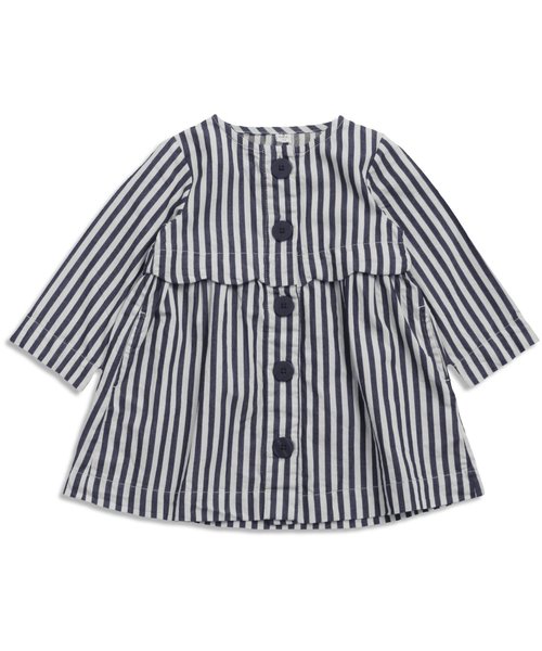 apres les cours(アプレレクール)の「コートワンピース(ワンピース・キッズ・ネイビー/ストライプ/ピンク・90/120/80/140/100/130/110)」の18枚目の写真