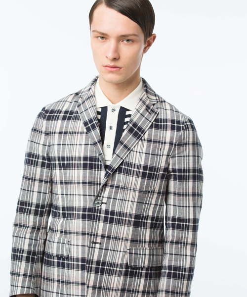 koe×THOM BROWNE（コエトムブラウン）の「[koe×THOM BROWNE]MENS MADRAS SPORTCOAT（テーラードジャケット・メンズ・マルチ・LARGE/SMALL/MEDIUM）」の18枚目の写真