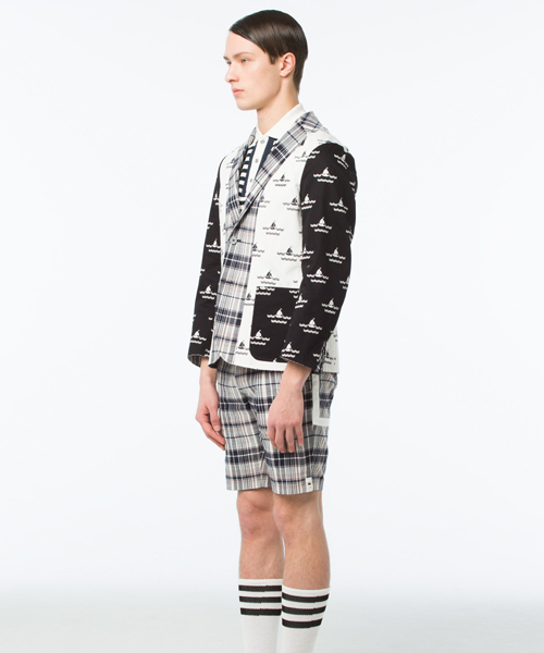 koe×THOM BROWNE（コエトムブラウン）の「[koe×THOM BROWNE]MENS MADRAS SPORTCOAT（テーラードジャケット・メンズ・マルチ・LARGE/SMALL/MEDIUM）」の21枚目の写真