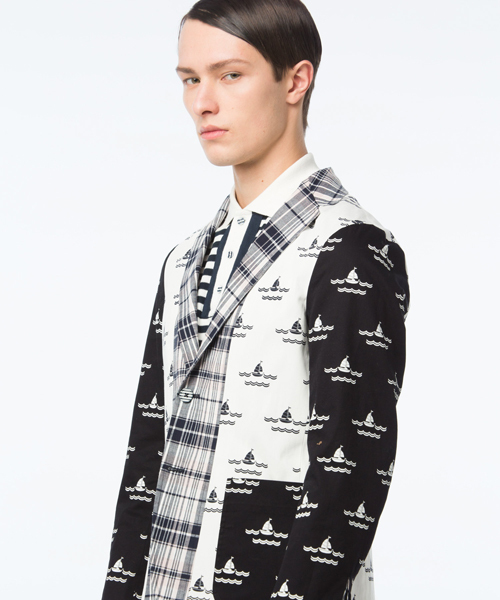 koe×THOM BROWNE（コエトムブラウン）の「[koe×THOM BROWNE]MENS MADRAS SPORTCOAT（テーラードジャケット・メンズ・マルチ・LARGE/SMALL/MEDIUM）」の22枚目の写真