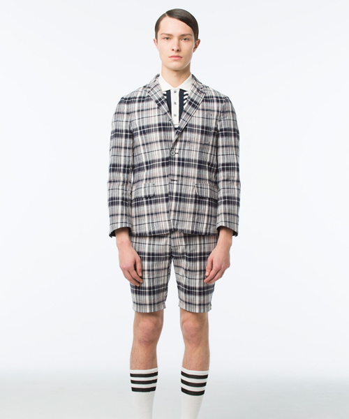 koe×THOM BROWNE（コエトムブラウン）の「[koe×THOM BROWNE]MENS MADRAS SPORTCOAT（テーラードジャケット・メンズ・マルチ・LARGE/SMALL/MEDIUM）」の3枚目の写真