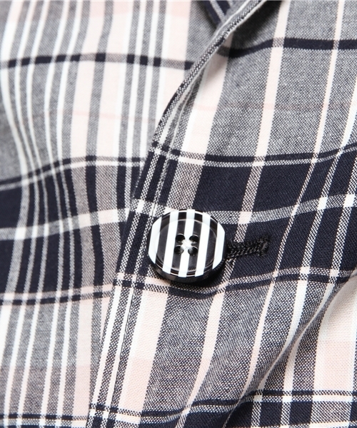 koe×THOM BROWNE（コエトムブラウン）の「[koe×THOM BROWNE]MENS MADRAS SPORTCOAT（テーラードジャケット・メンズ・マルチ・LARGE/SMALL/MEDIUM）」の9枚目の写真