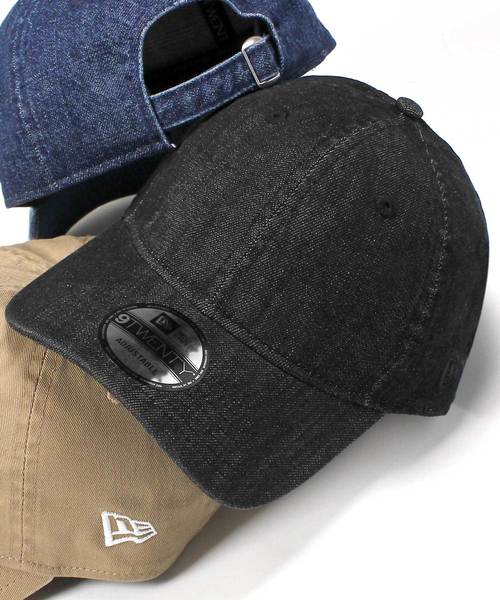 NEW ERA(ニューエラ)の「ニューエラ キャップ 9TWENTY ベーシック無地(キャップ・レディース・ブラック/ホワイト/ウッドランド/アイボリー/ピンク/ネイビー/ライトインディゴブルー/ブラック系その他/ベージュ/インディゴブルー/ブルー系その他2/ライトイエロー/ブルー系その他/レッド系その他/ブラック系その他2/ブルー系その他3/ベージュ系その他/ブラック系その他4/ブラック系その他3/グレー/オリーブ/ベージュ系その他2/ベージュ系その他3/グリーン系その他/グレー系その他/ダークグリーン/ネイビー系/ベージュ系その他5・ONE SIZE/FREE/M/L/L/XL/S/M)」の4枚目の写真