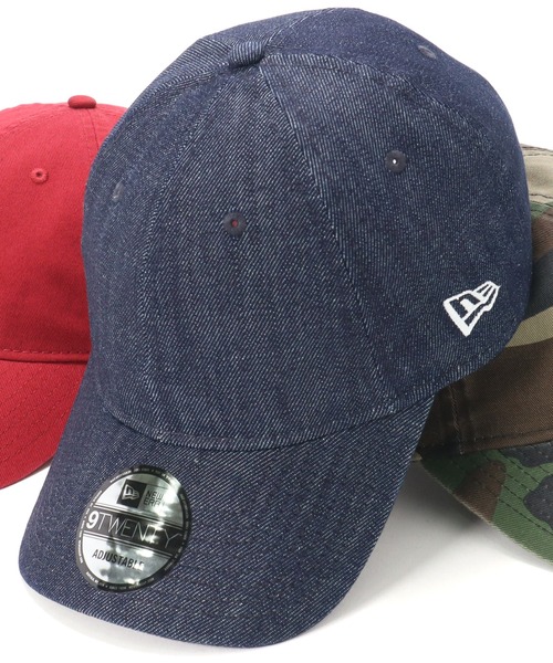 NEW ERA(ニューエラ)の「ニューエラ キャップ 9TWENTY ベーシック無地(キャップ・レディース・ブラック/ホワイト/ウッドランド/アイボリー/ピンク/ネイビー/ライトインディゴブルー/ブラック系その他/ベージュ/インディゴブルー/ブルー系その他2/ライトイエロー/ブルー系その他/レッド系その他/ブラック系その他2/ブルー系その他3/ベージュ系その他/ブラック系その他4/ブラック系その他3/グレー/オリーブ/ベージュ系その他2/ベージュ系その他3/グリーン系その他/グレー系その他/ダークグリーン/ネイビー系/ベージュ系その他5・ONE SIZE/FREE/M/L/L/XL/S/M)」の19枚目の写真