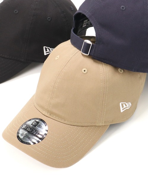 NEW ERA(ニューエラ)の「ニューエラ キャップ 9TWENTY ベーシック無地(キャップ・レディース・ブラック/ホワイト/ウッドランド/アイボリー/ピンク/ネイビー/ライトインディゴブルー/ブラック系その他/ベージュ/インディゴブルー/ブルー系その他2/ライトイエロー/ブルー系その他/レッド系その他/ブラック系その他2/ブルー系その他3/ベージュ系その他/ブラック系その他4/ブラック系その他3/グレー/オリーブ/ベージュ系その他2/ベージュ系その他3/グリーン系その他/グレー系その他/ダークグリーン/ネイビー系/ベージュ系その他5・ONE SIZE/FREE/M/L/L/XL/S/M)」の11枚目の写真