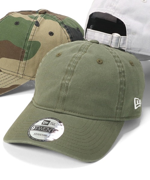 NEW ERA(ニューエラ)の「ニューエラ キャップ 9TWENTY ベーシック無地(キャップ・レディース・ブラック/ホワイト/ウッドランド/アイボリー/ピンク/ネイビー/ライトインディゴブルー/ブラック系その他/ベージュ/インディゴブルー/ブルー系その他2/ライトイエロー/ブルー系その他/レッド系その他/ブラック系その他2/ブルー系その他3/ベージュ系その他/ブラック系その他4/ブラック系その他3/グレー/オリーブ/ベージュ系その他2/ベージュ系その他3/グリーン系その他/グレー系その他/ダークグリーン/ネイビー系/ベージュ系その他5・ONE SIZE/FREE/M/L/L/XL/S/M)」の16枚目の写真