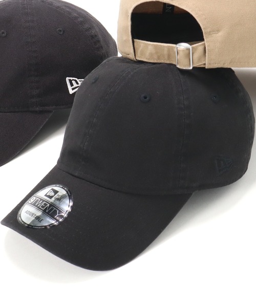 NEW ERA(ニューエラ)の「ニューエラ キャップ 9TWENTY ベーシック無地(キャップ・レディース・ブラック/ホワイト/ウッドランド/アイボリー/ピンク/ネイビー/ライトインディゴブルー/ブラック系その他/ベージュ/インディゴブルー/ブルー系その他2/ライトイエロー/ブルー系その他/レッド系その他/ブラック系その他2/ブルー系その他3/ベージュ系その他/ブラック系その他4/ブラック系その他3/グレー/オリーブ/ベージュ系その他2/ベージュ系その他3/グリーン系その他/グレー系その他/ダークグリーン/ネイビー系/ベージュ系その他5・ONE SIZE/FREE/M/L/L/XL/S/M)」の6枚目の写真