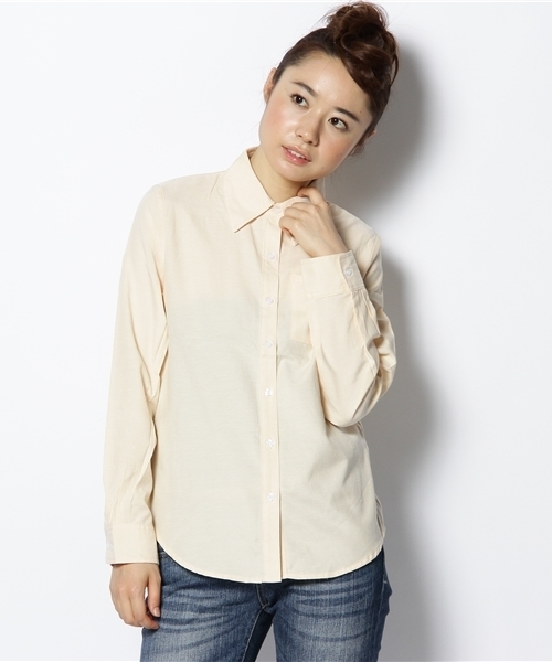 WEGO（ウィゴー）の「ムジLSSH（シャツ/ブラウス・レディース・ホワイト/ライトグレー/ナチュラル/その他1・FREE）」の3枚目の写真