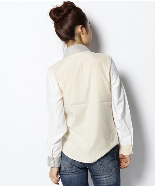 WEGO（ウィゴー）の「ムジLSSH（シャツ/ブラウス・レディース・ホワイト/ライトグレー/ナチュラル/その他1・FREE）」の6枚目の写真